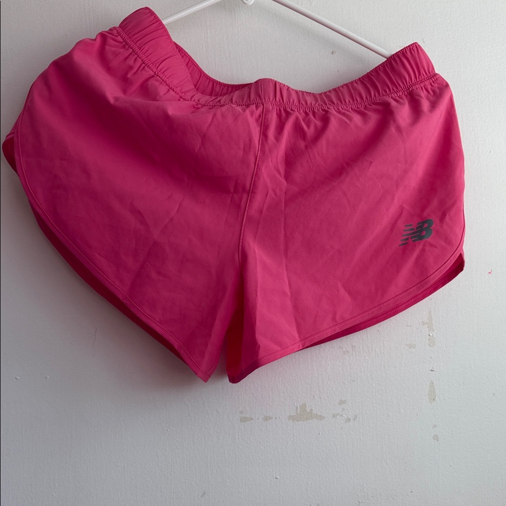New Balance Women's Hot Pink Athletic Shorts